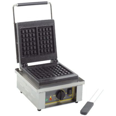 Delaunay Productions - Équipements - Gaufrier éléctrique simple ouverture 90 degrés