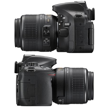 Delaunay Productions - Équipements - Nikon D5200 Noir + Obj. Nikon AF-S DX 18-55 VR II f/3.5 - 5.6 G - image_2