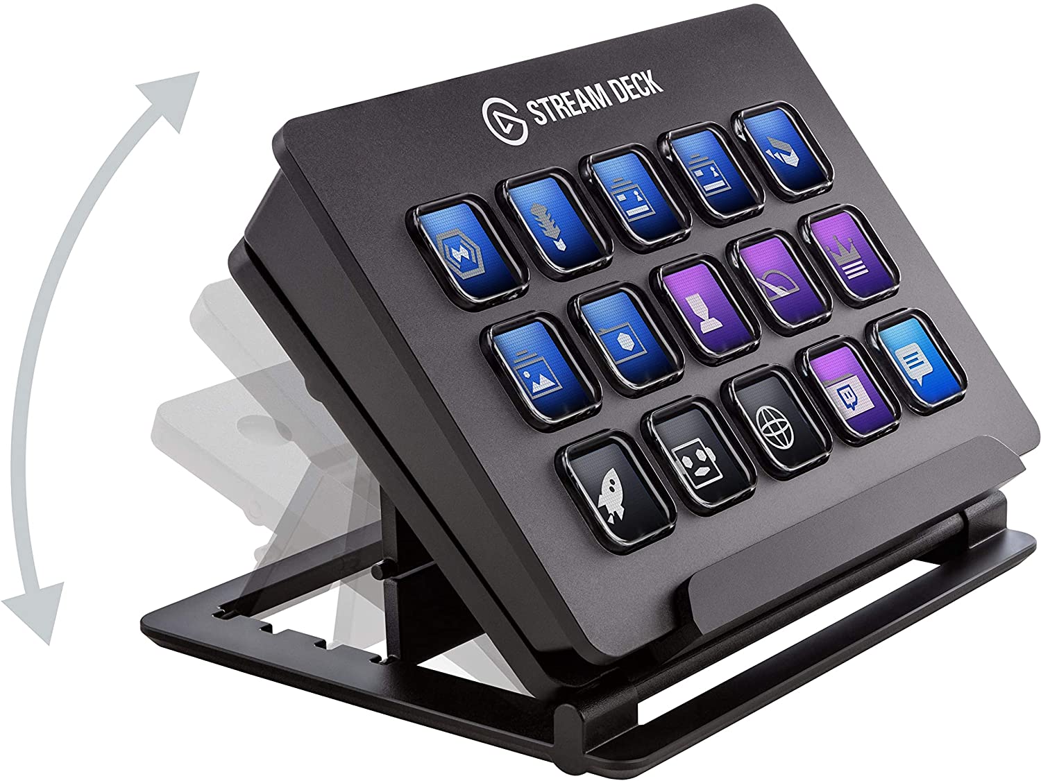 Delaunay Productions - Équipements - Elgato Stream Deck - Contrôleur de contenus en Direct, 15 Touches LCD - image_2