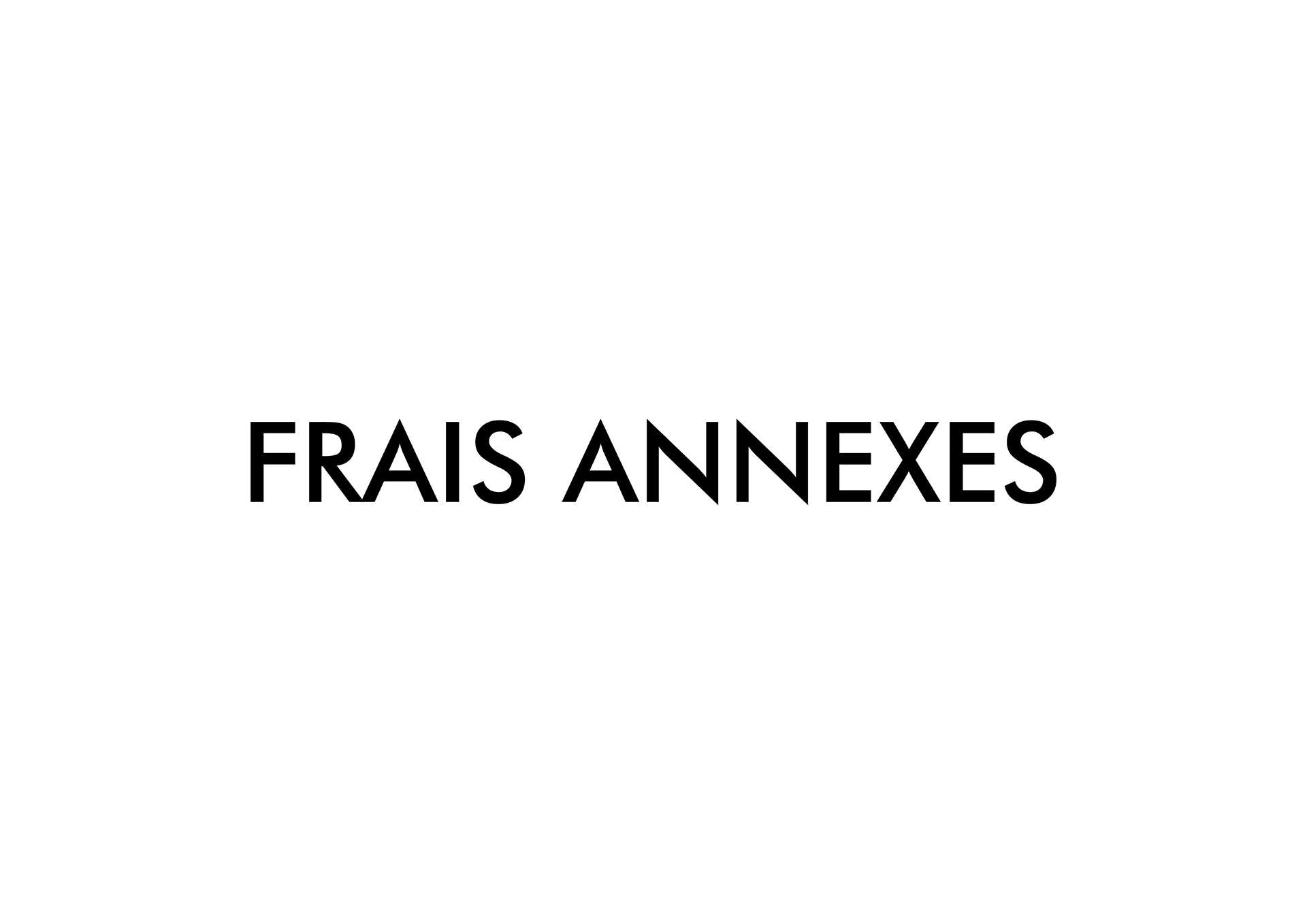 Delaunay Productions - Équipements - Frais annexes