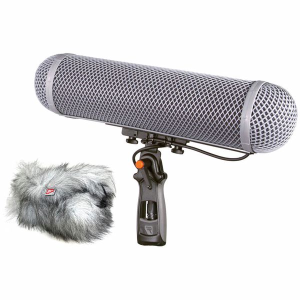 Delaunay Productions - Équipements - Perche Sennheiser MKH 418-s Rycote Windshield 